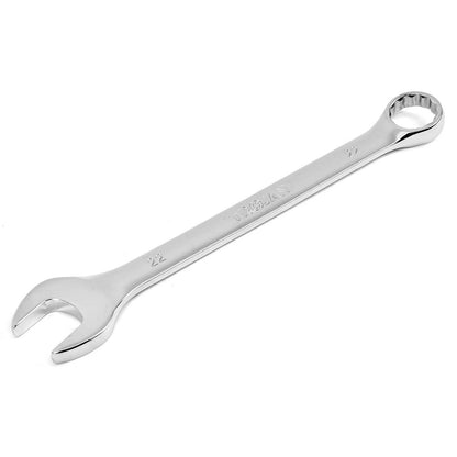 Trojan 22mm Combination Spanner, Chrome Vanadium, 12 Point Ring, Open End, Lifetime Warranty