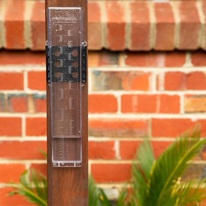 Nylex 150mm Rain Gauge, Precise Measurement, Easy Install, Clear Readings