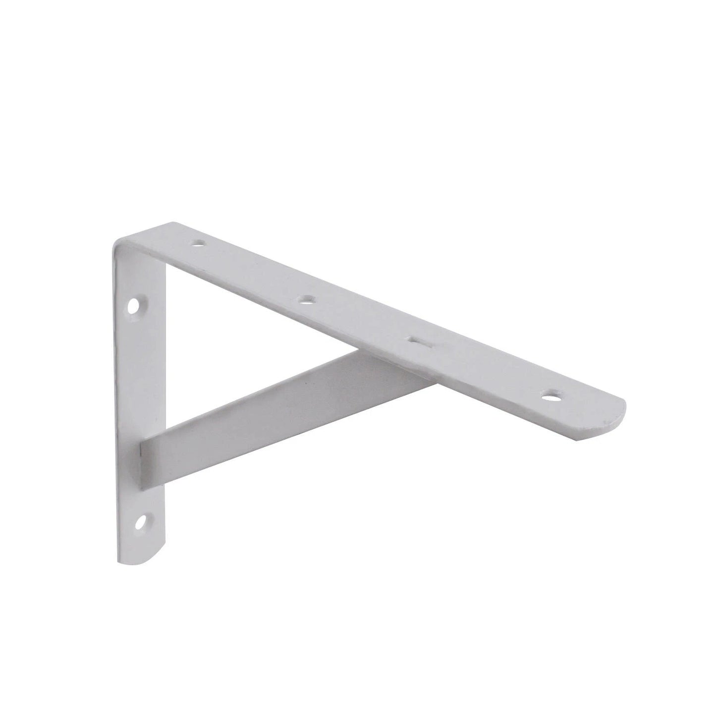 Carinya White Heavy Duty Bracket 200x150mm, 225kg Load, Powder Coated Steel