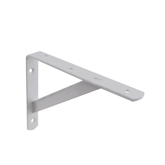 Carinya White Heavy Duty Bracket 200x150mm, 225kg Load, Powder Coated Steel