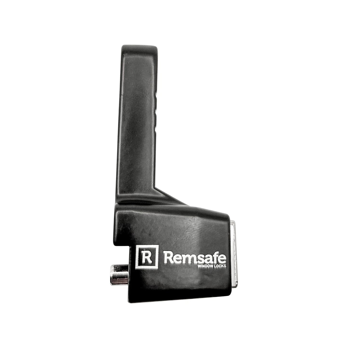 Remsafe Black LyLock Push Lock Window Restrictor for Sliding Aluminium Windows