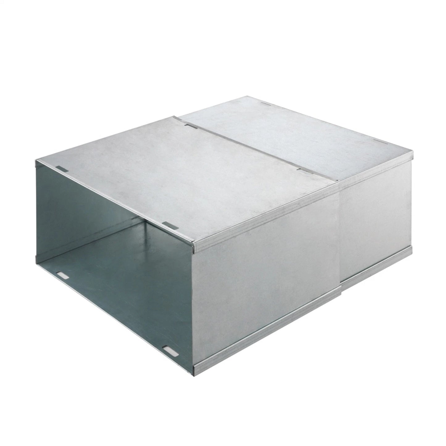 Sandleford 500mm Brick-In Letterbox Sleeve, Galvanised Steel, Adjustable Depth