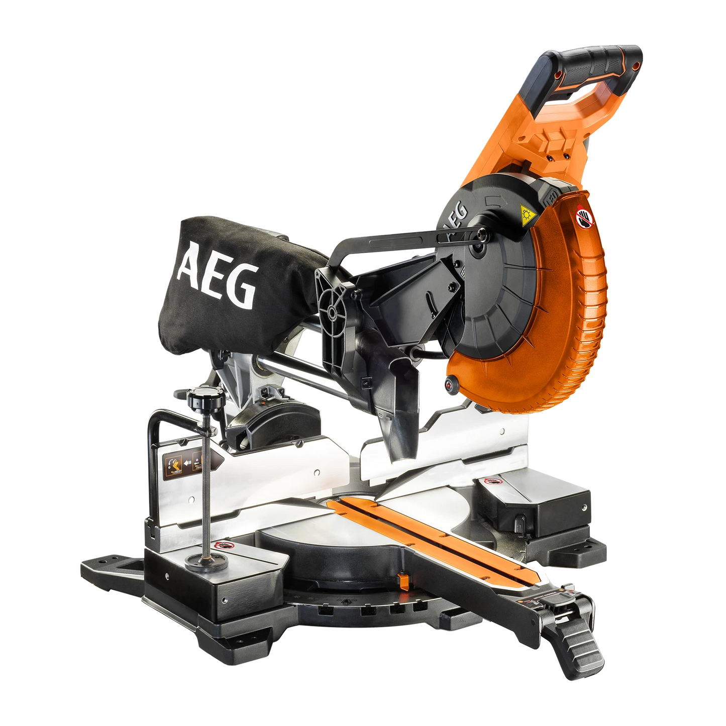 AEG 1800W Dual Bevel Slide Compound Mitre Saw with 70° Mitre Capacity & LED Light