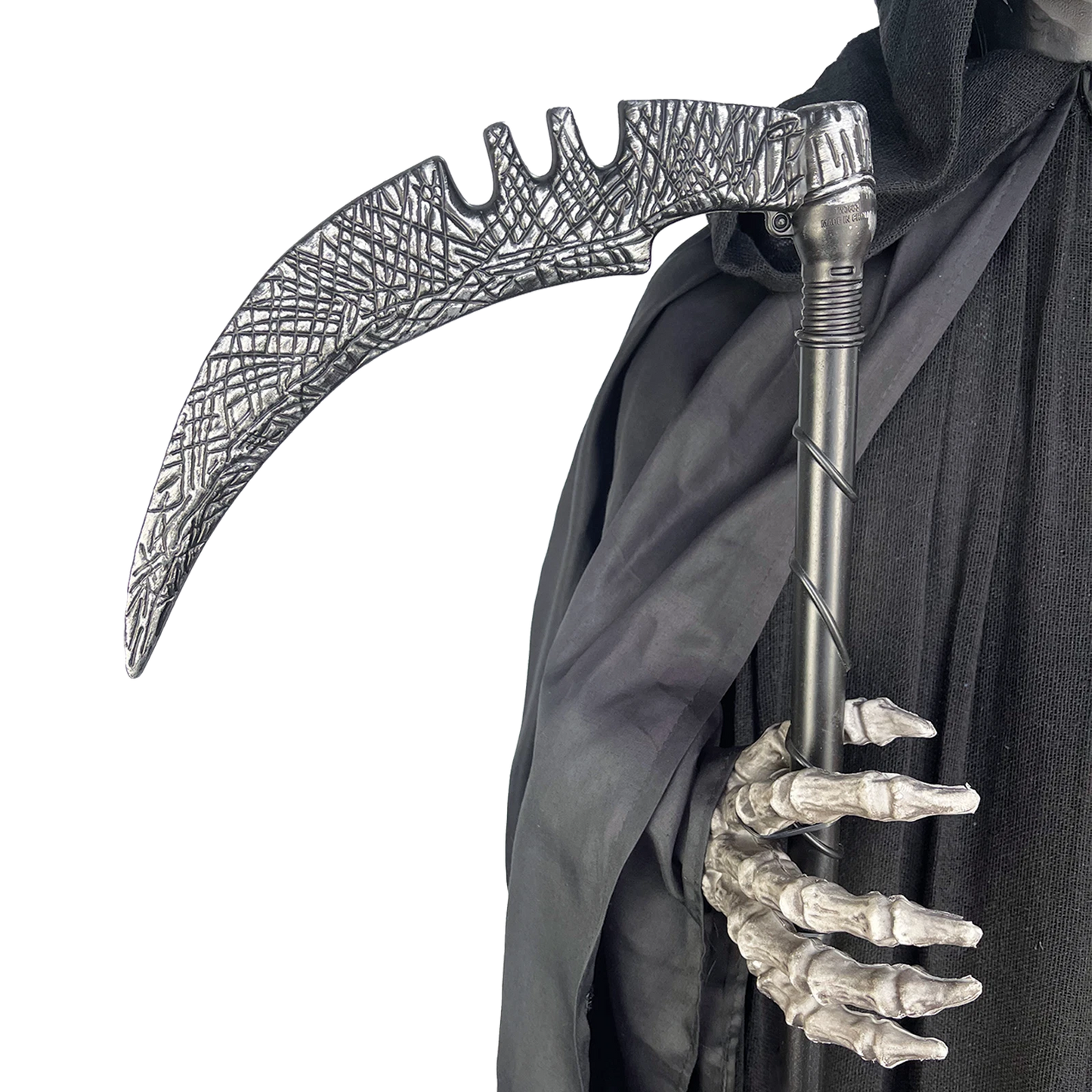 Galah 1.8m Halloween Animatronic Reaper with Voice, Light-Up Eyes, and Movement