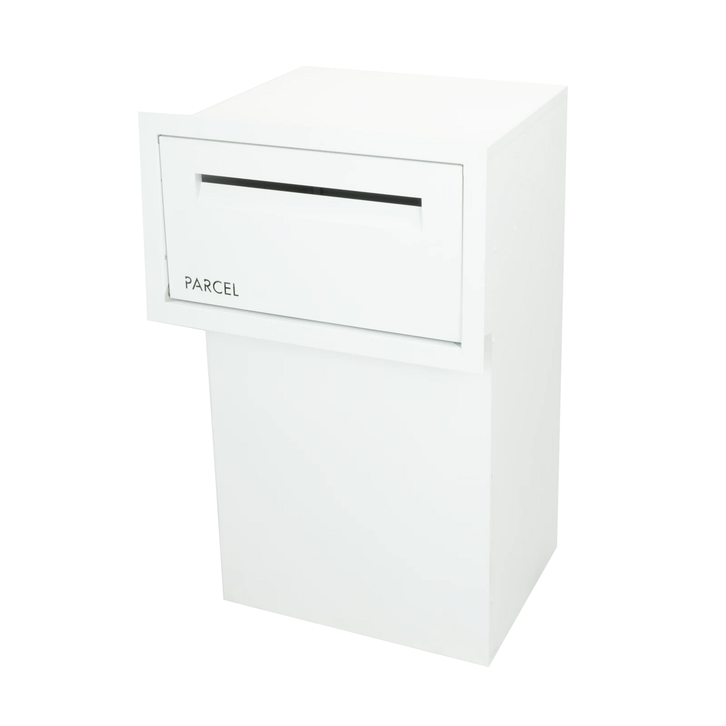 Sandleford 86cm White Matte Parcel Letterbox, Weather Resistant, Secure Locking