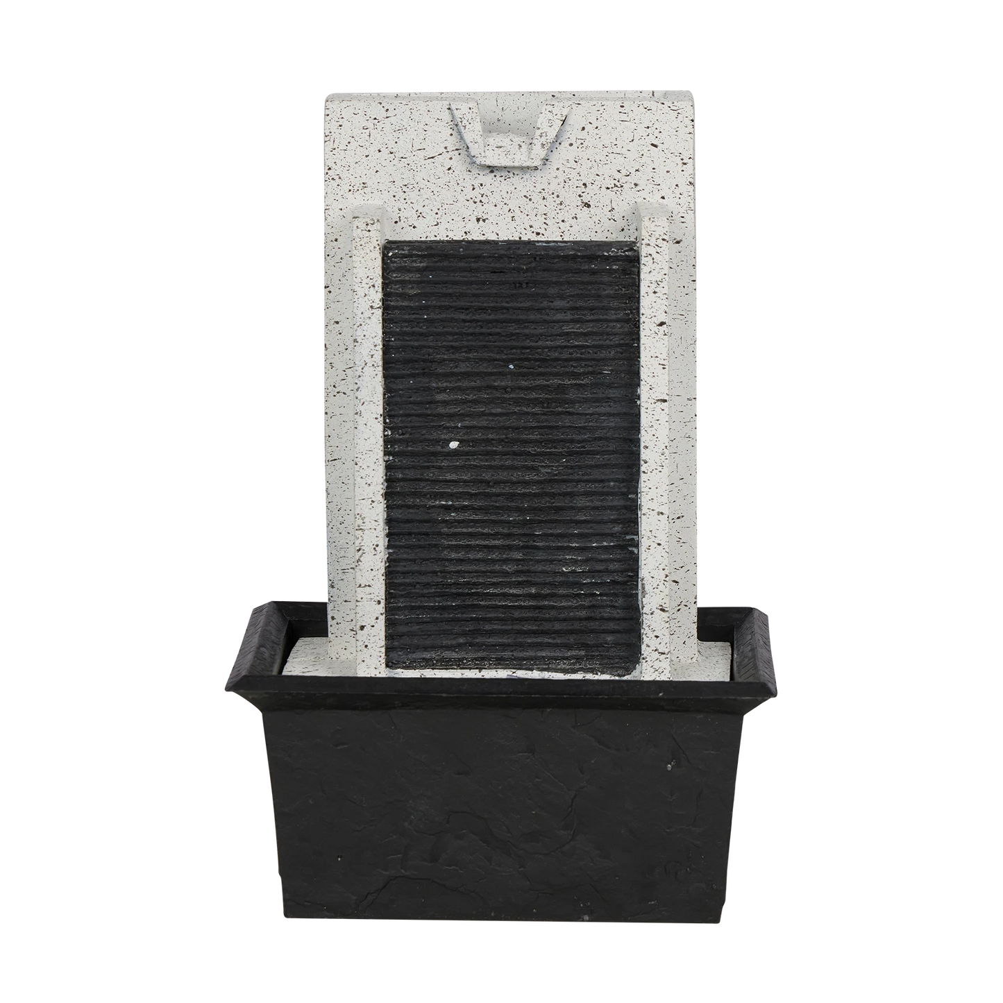 Northcote Pottery Ripple Falls Indoor Water Feature with Light, 15x13x24cm