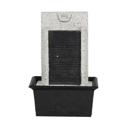 Northcote Pottery Ripple Falls Indoor Water Feature with Light, 15x13x24cm