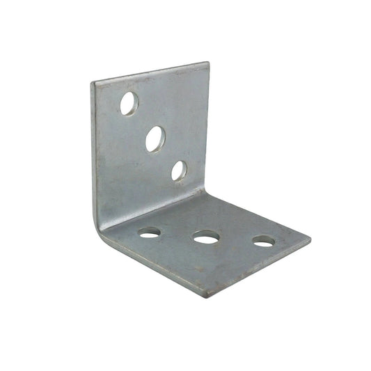 Carinya Zinc Plated Reinforcing Angle Bracket 75x75x75x4mm, Indoor/Outdoor Use