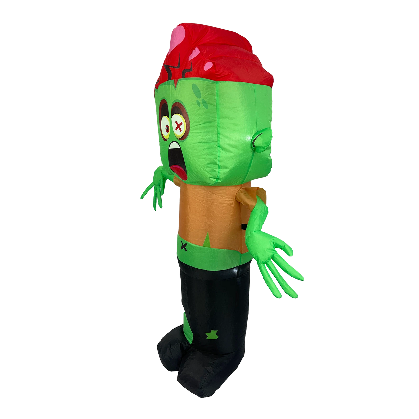 Galah 1.2M Halloween Zombie Inflatable with LED Lights for Indoor/Outdoor Use