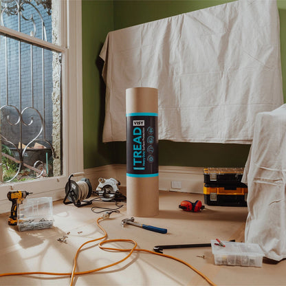 Visy Heavy Duty Surface Protection Roll 940mm x 32m, Reusable, Moisture & Paint Resistant