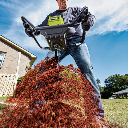 Ryobi 36V Brushless Cordless Post Hole Digger, 200mm, Anti-Kickback, Adjustable Speed