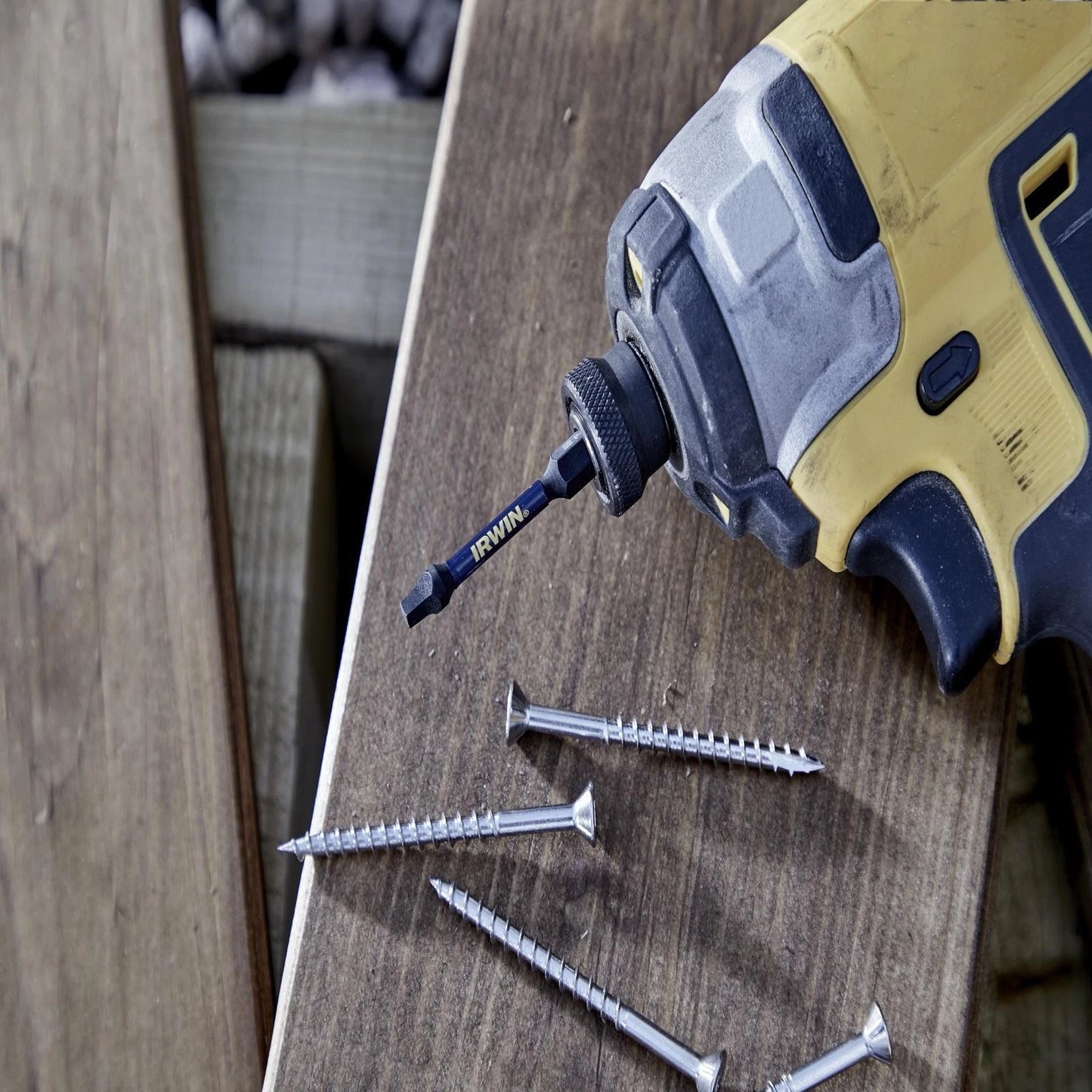 IRWIN Impact Pro 57mm SQ2 Bits - 2 Pack, Magnetised, Durable, Trade-Grade