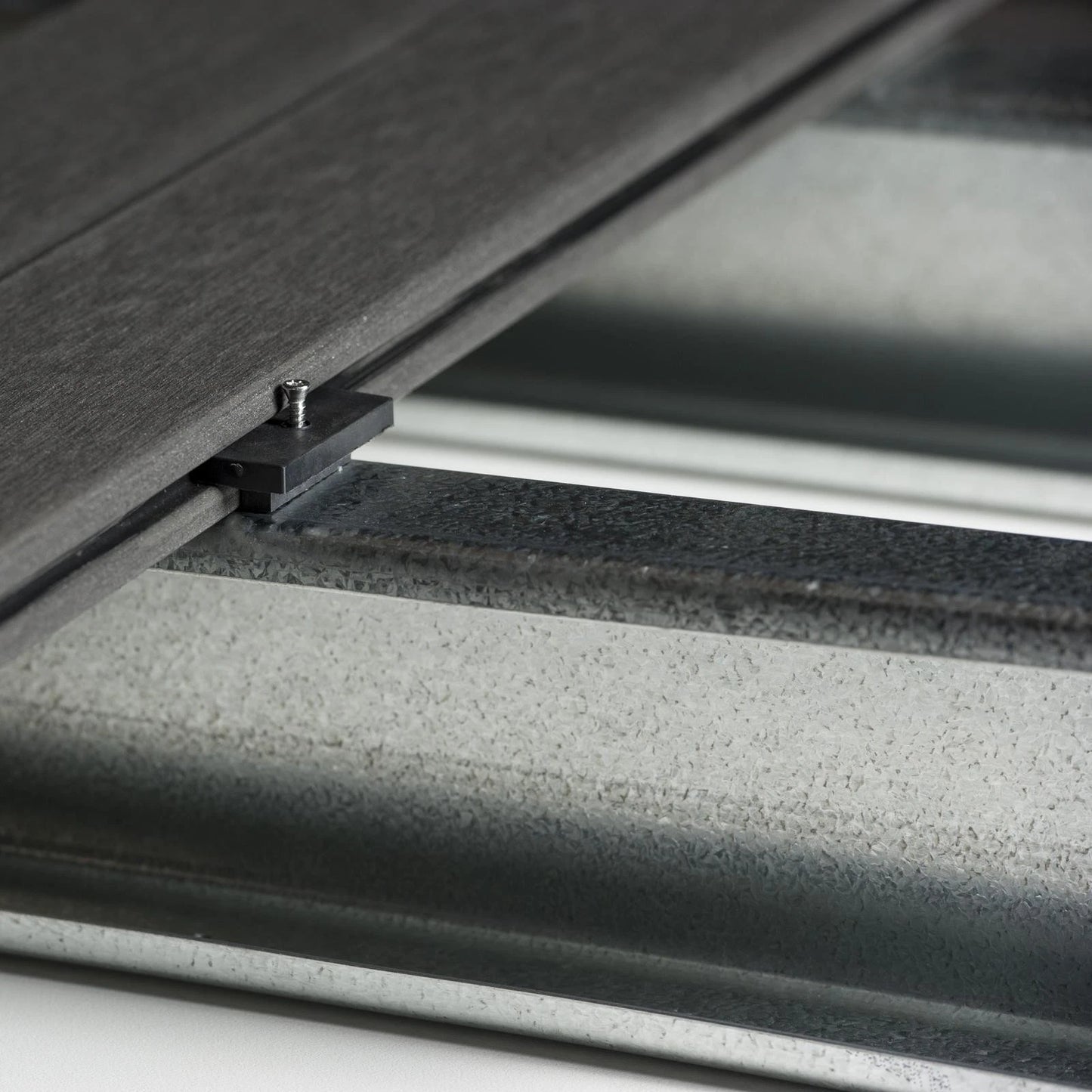 Ekodeck Quickfix 6mm Kit for Metal Joists - 100Lm, Fast Install, Concealed Fixing