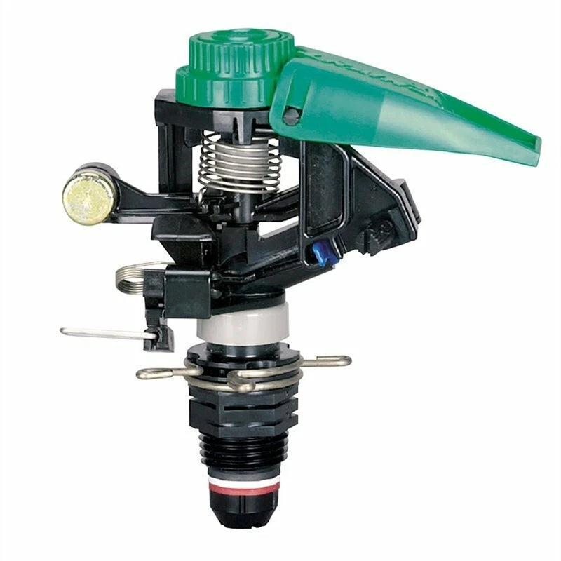 Rain Bird Plastic Impact Sprinkler, Adjustable Coverage, Water-Saving, Durable Construction