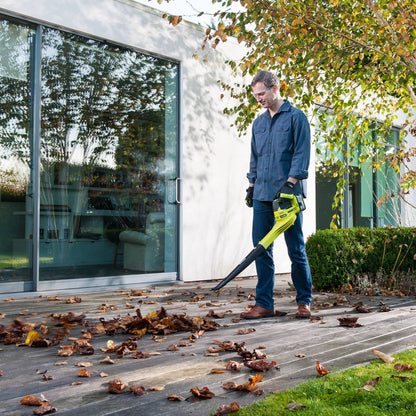 Ryobi 18V ONE+ Blower Kit 4.0Ah Battery, Fast Charger, 245 km/h Air Speed