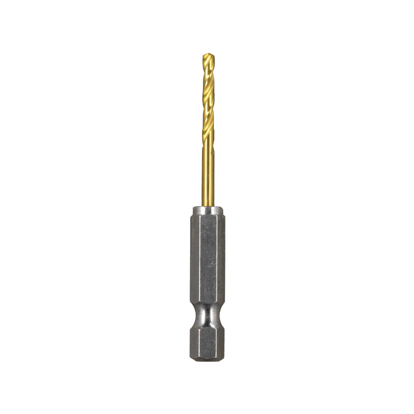 Kango 2.5mm Hypertorque Impact HSS Drill Bit, Titanium Coated, 135° Split Point, ¼” Hex Shank