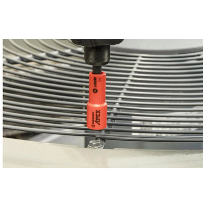 Crescent APEX 1/4" Magnetic Nutsetter with Non-Marring Cover & Protective Sleeve