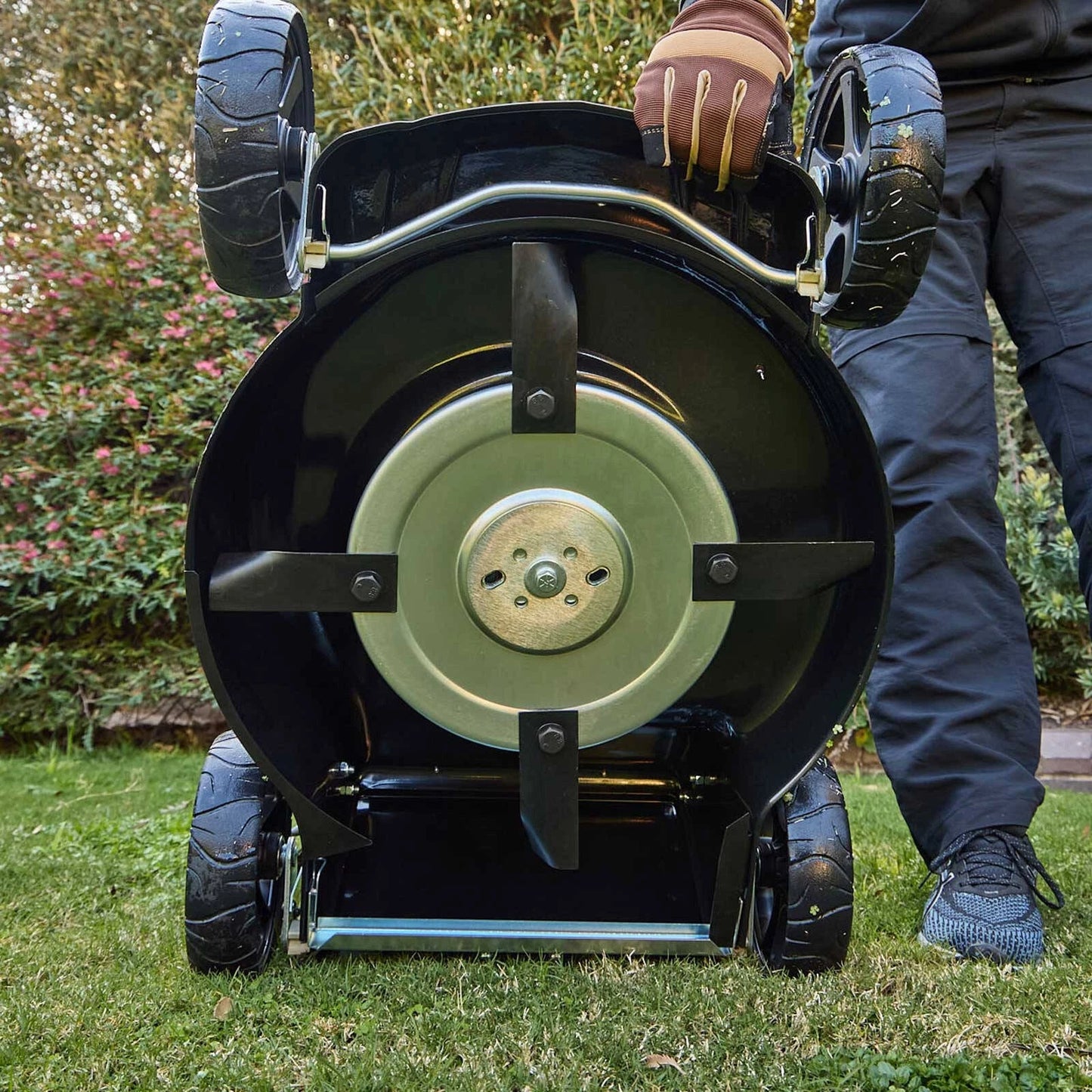 Masport 470 2in1 Petrol Lawnmower, 140cc Engine, Cut/Catch/Mulch, Steel Chassis