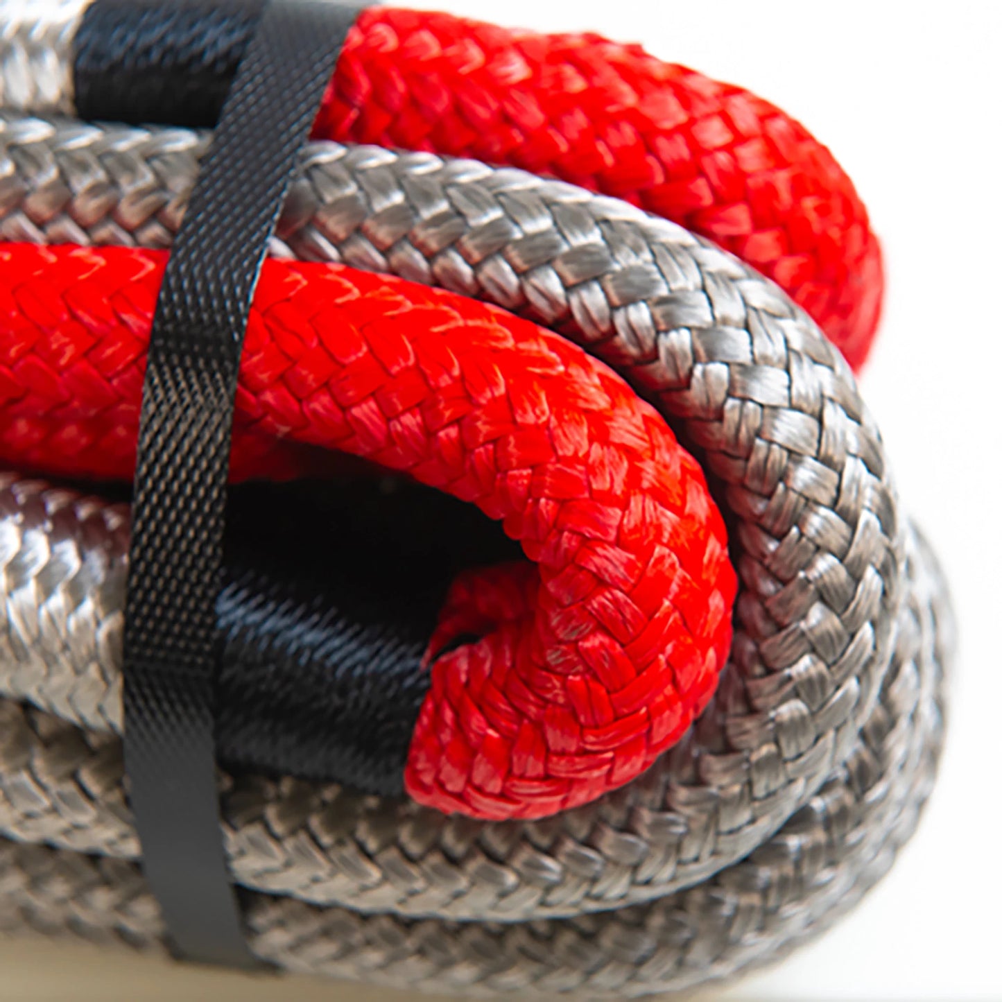 GRUNT Kinetic Nylon Recovery Rope 8000Kgs 19mm x 6m Double Braided with 30% Stretch