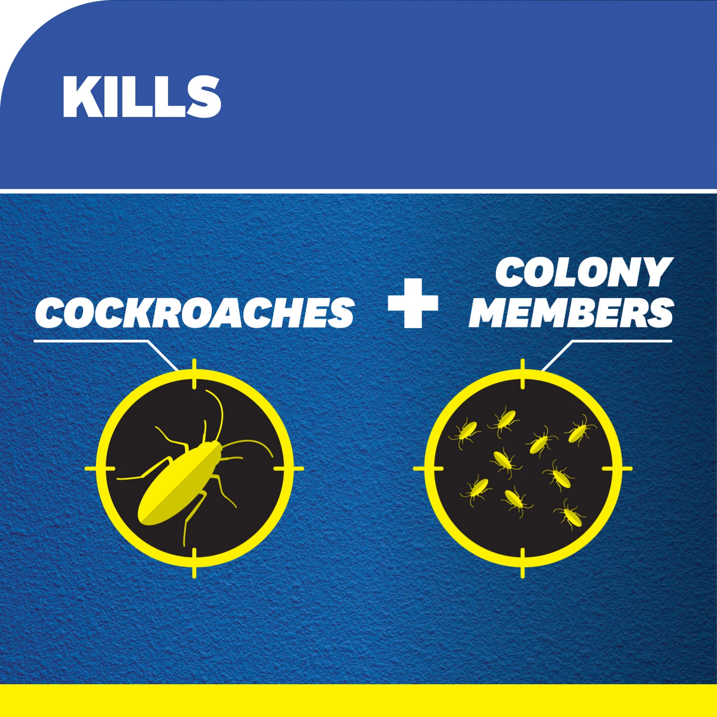 Yates 10g Cockroach Killer Gel Bait, Indoor/Outdoor, Professional-Grade, 100 Placements