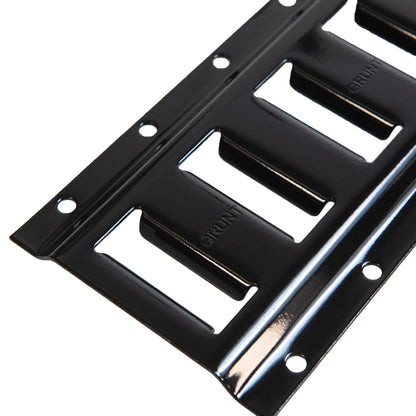 GRUNT E-Track Horizontal 60cm Black Galvanised Steel Cargo Tie-Down