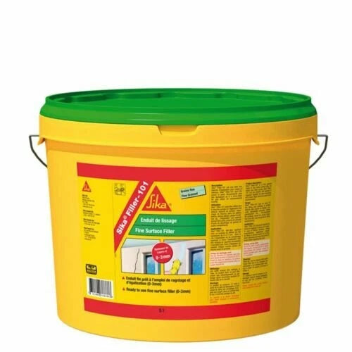 Sika 5L Fine Surface Filler - Ready to Use, Quick Drying, Smooth Finish