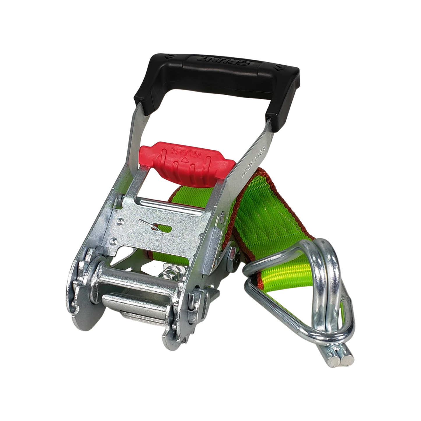 Grunt Ezi-Load 50mm x 9m Ratchet Tie-Down, 2500kg Capacity, Side Loading System