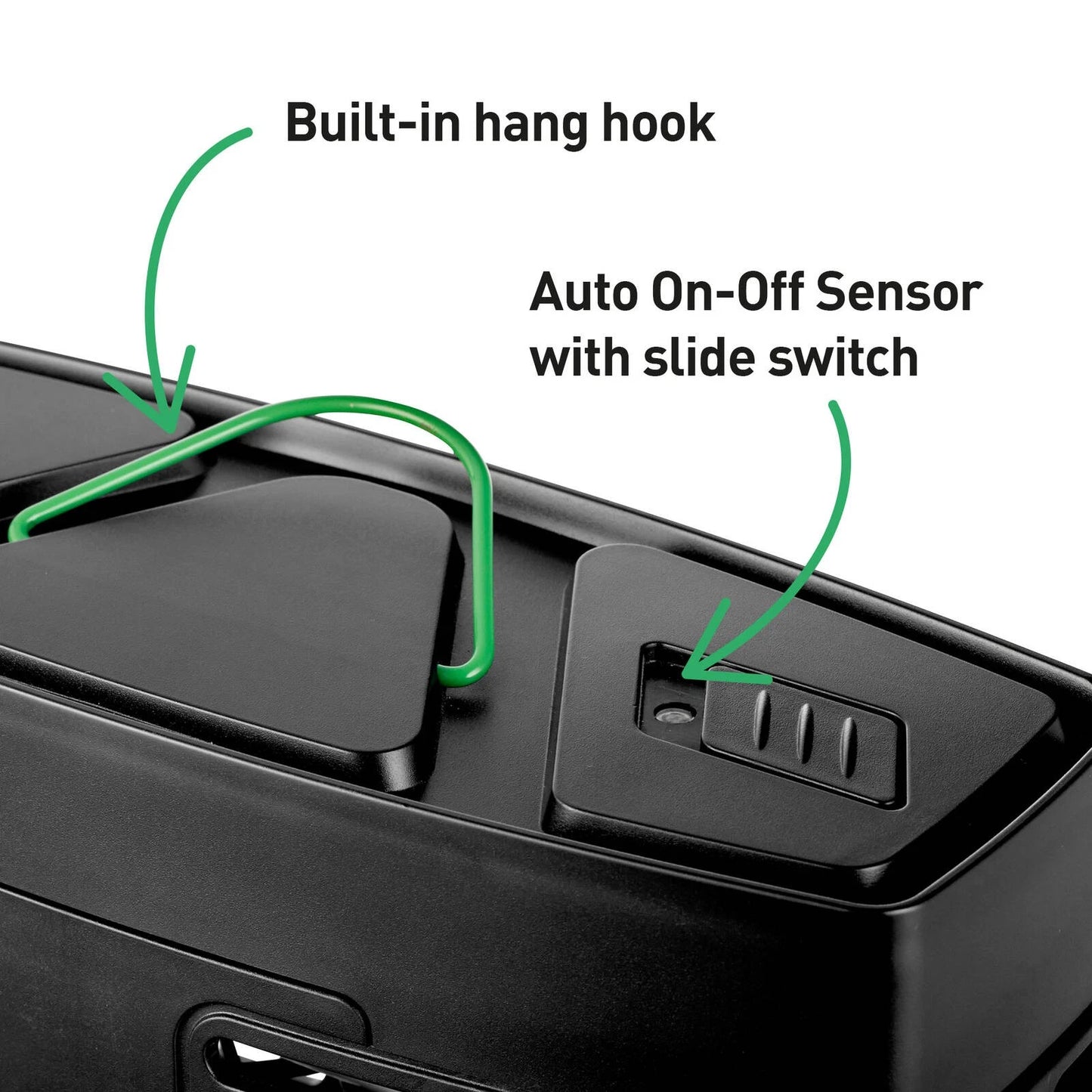 Gecko Small LED Slimline Zapper, 70% Energy Saving, 20m Coverage, Weatherproof IPX4