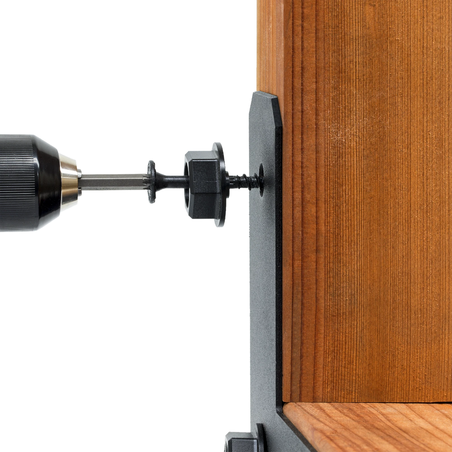 Simpson Strong-Tie Black Hex Head Decorative Washer, Corrosion Resistant, Carbon Steel