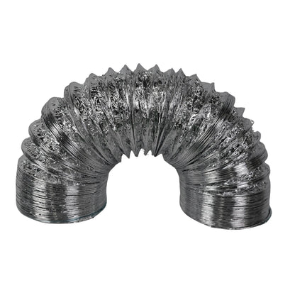 Builders Edge 150mm x 3m Flexible Duct, Aluminium, UL 181 Flame Test, AS4254 Compliant