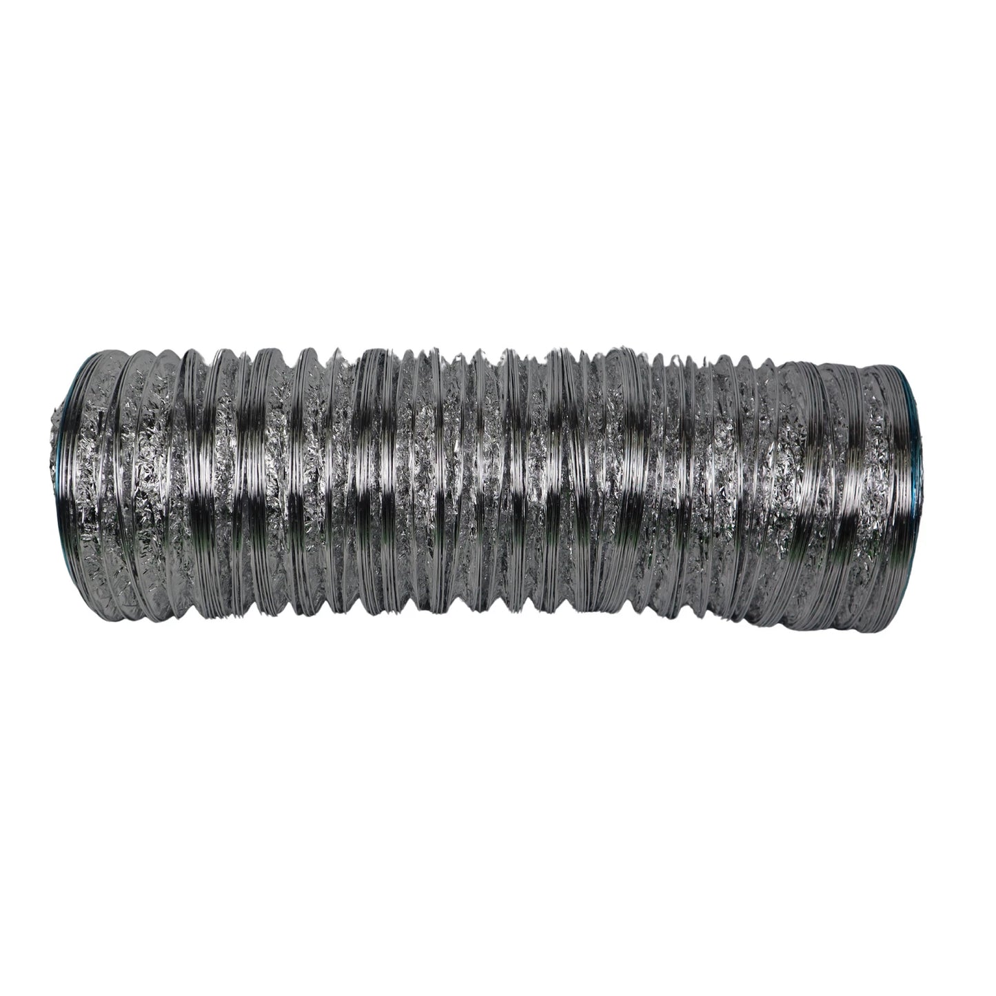 Builders Edge 150mm x 3m Flexible Duct, Aluminium, UL 181 Flame Test, AS4254 Compliant