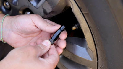 Trojan Tyre Deflators 4 Pcs - Adjustable 5-30psi, Auto Shut Off, Simultaneous Deflation