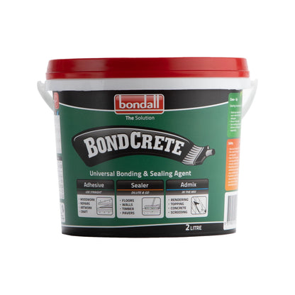 Bondall BondCrete 2L Cement Additive - Versatile Bonding & Sealing, High Dilution Ratio