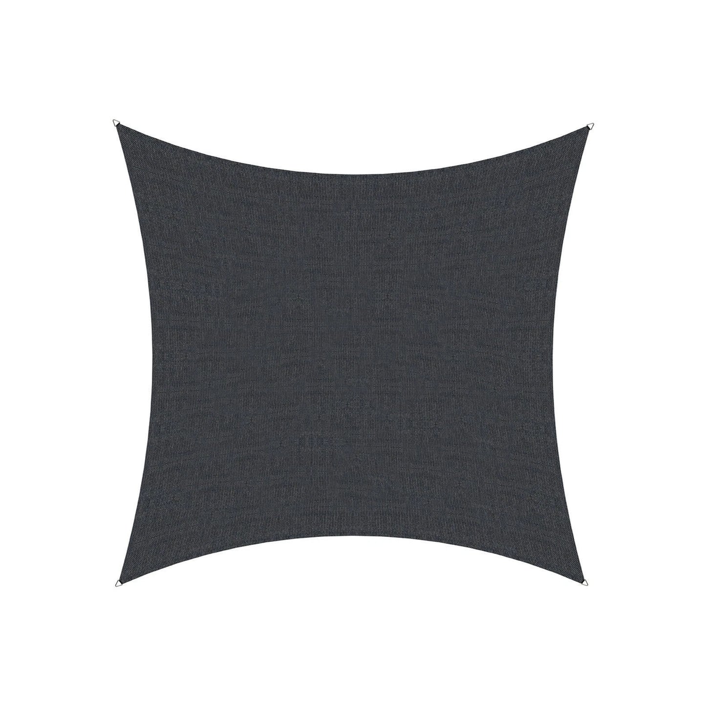 Coolaroo 3.6m Square HeatShield Shade Sail, Peppercorn, UV Protection, Durable HDPE Fabric