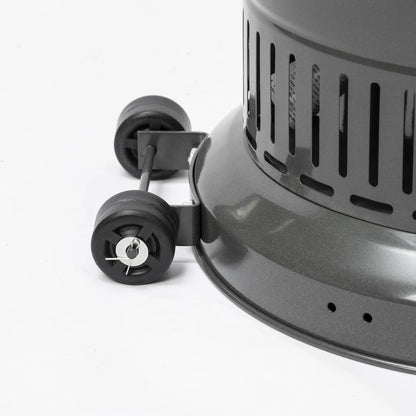 Jumbuck Charcoal Gas Patio Heater, Portable, Safety Features, 38.5 MJ/h Output