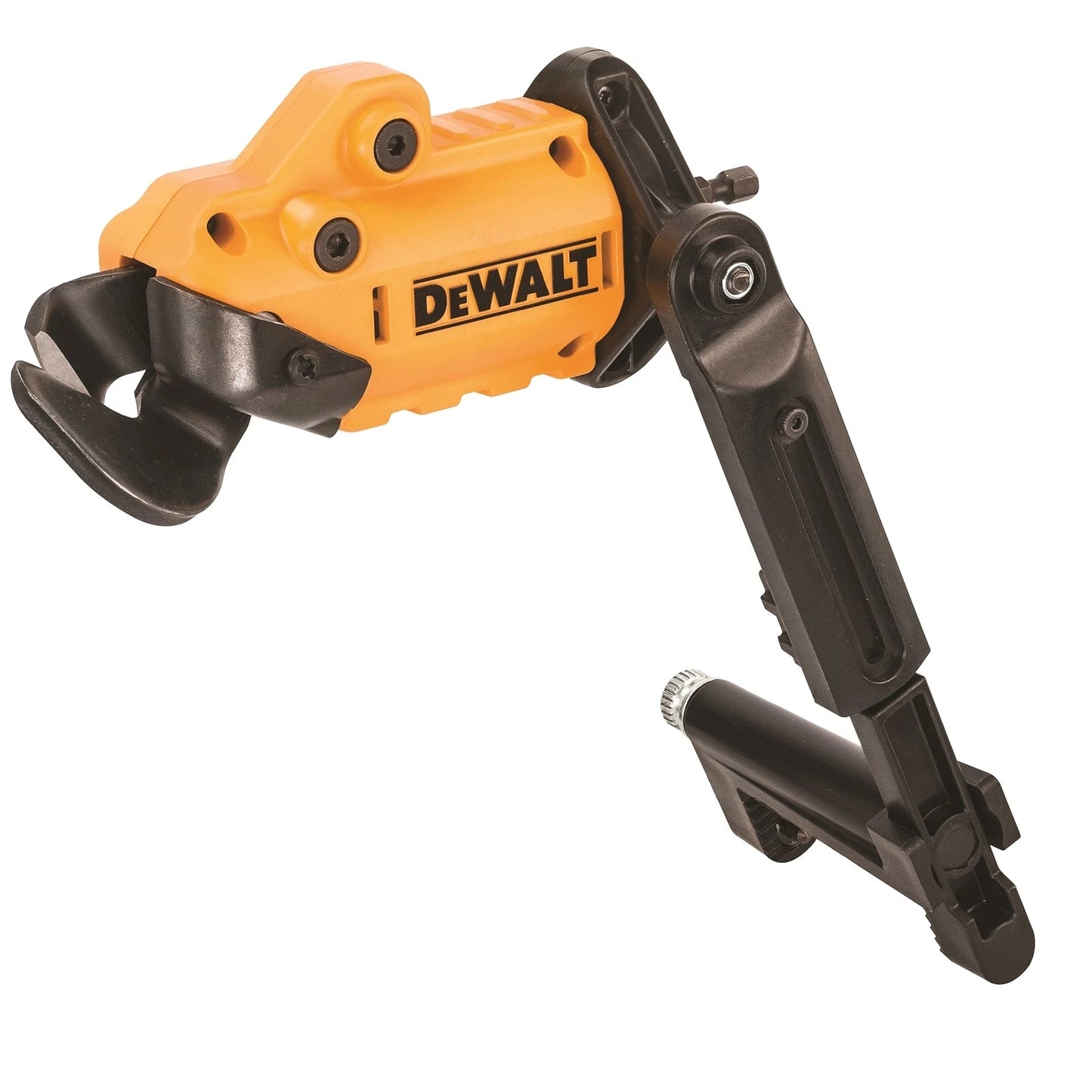 DeWALT Impact Shear Attachment, Powerful Metal Cutting, 360° Rotating Head, Universal Fitment