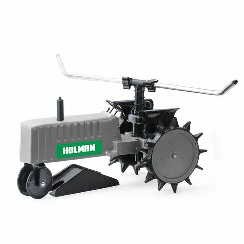 Holman Solid Metal Travelling Sprinkler, Self-Propelled, Covers 1,100m², Durable Cast Iron