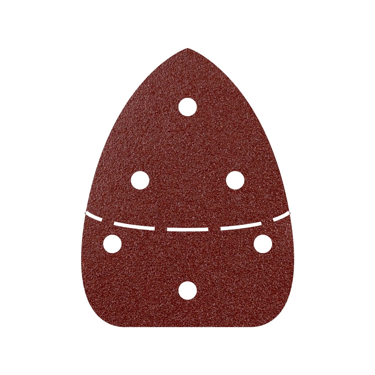 Craftright 140mm Detail Sanding Sheets 10 Pack - Hook & Loop, Dust Extraction, Multi-Grit