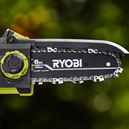 Ryobi 6” Pruning Saw Chain, Semi-Chisel, 0.325” Pitch, 0.043” Gauge, 30 Drive Links