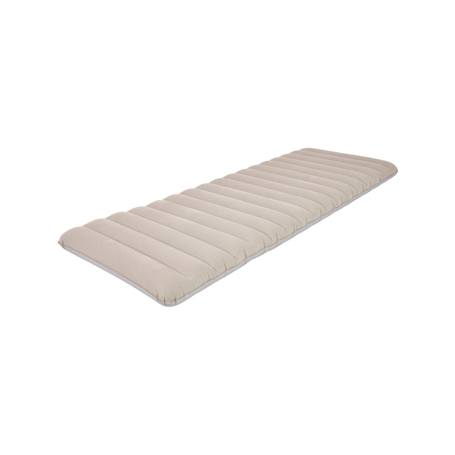 All Set Single Size Flocked Airbed - Durable, Portable Camping Mattress