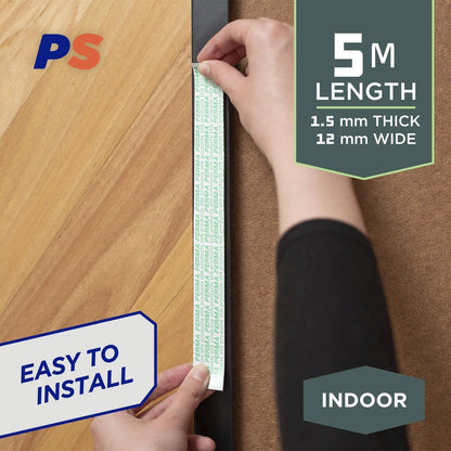 Permastik Indoor Mounting Tape 24mm x 5m - Strong Adhesion, No Tools Required, Versatile Use