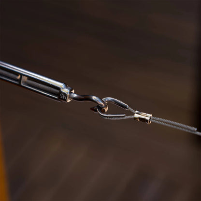 Taskmaster 3.2mm Copper Swage 12-Pack, Anti-Corrosive, Ideal for Wire Crimping