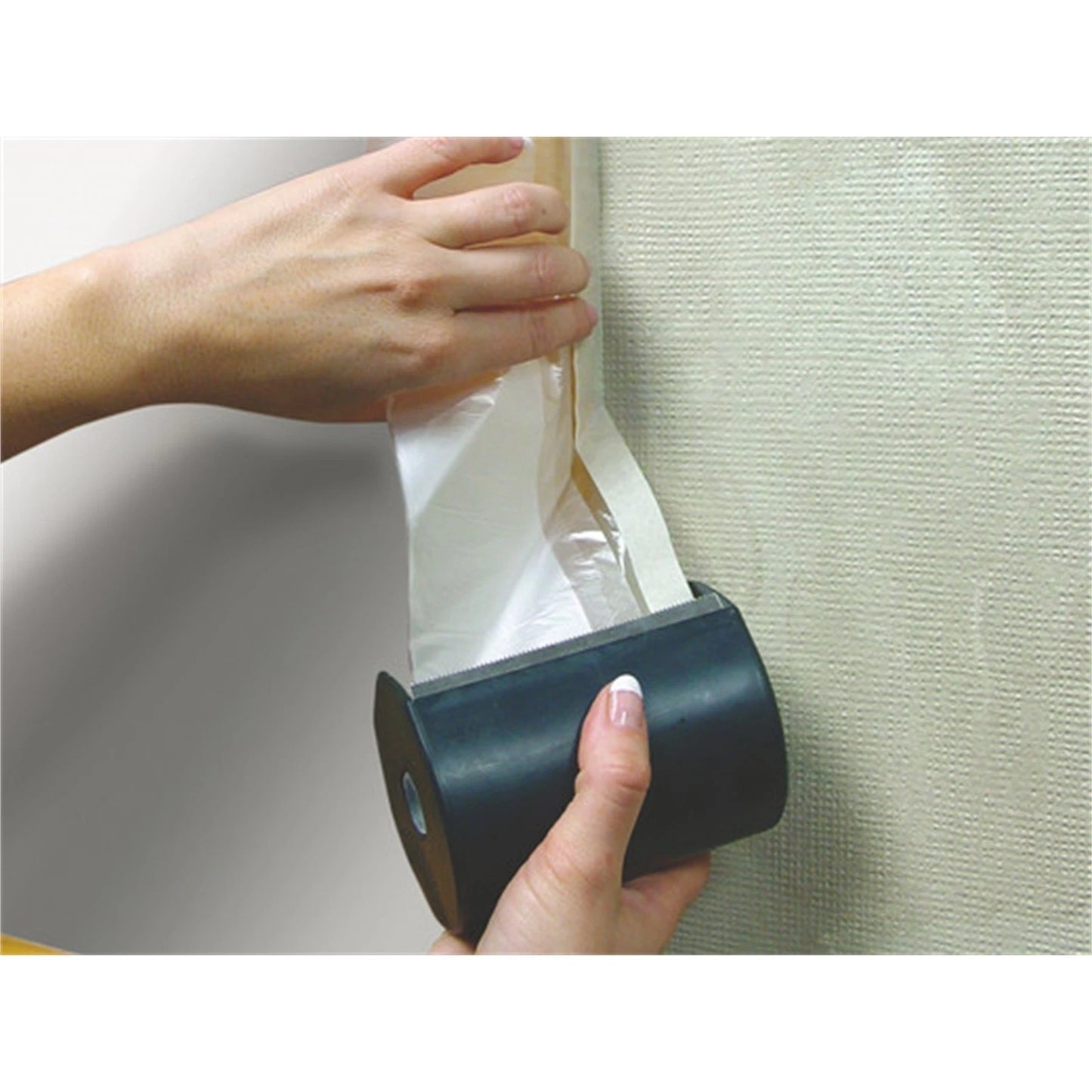 Wagner Mask-It Masking Tape System with Dispenser, 55cm x 21m Plastic Drop Cloth