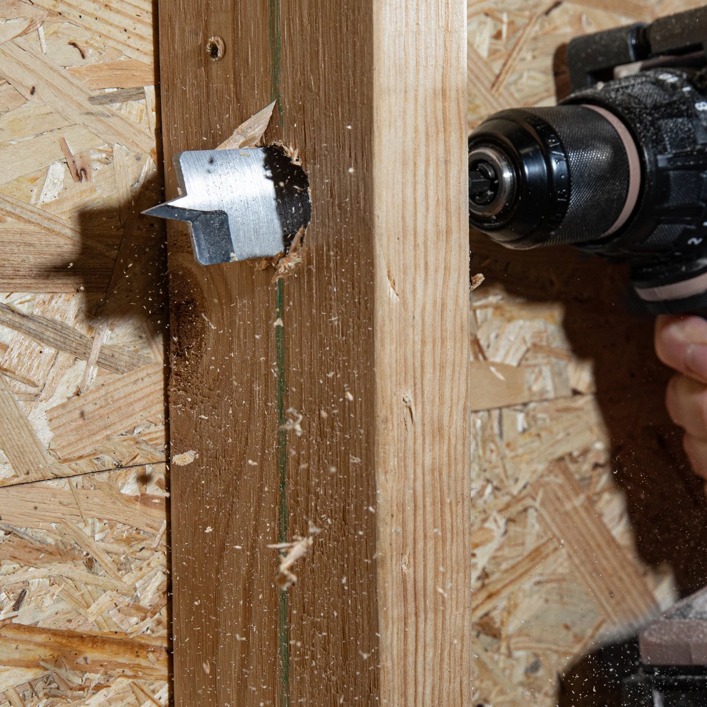 Kango 38mm Spade Bit, Wingless Design, ¼” Hex Shank, Multi Grind Edge