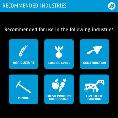 Bata Industrials Waterproof Knee Length Gumboots Size 9, Slip-Resistant, Australian Made