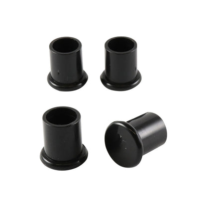 Surface Gard 9.5mm Black Round Plastic Chair Tips - 4 Pack, Easy Glide, Floor Protection