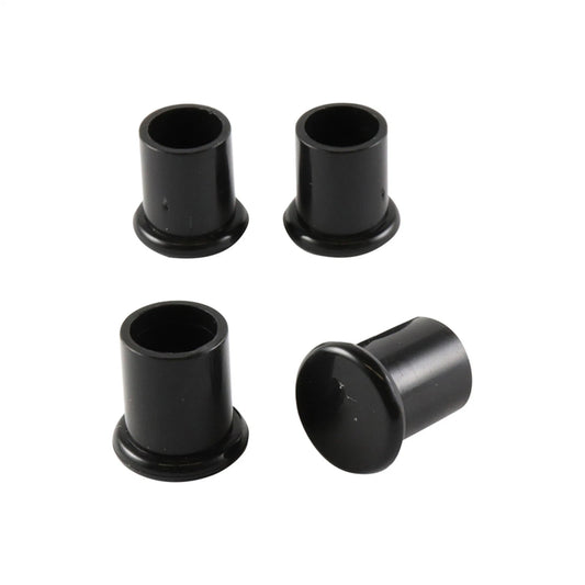Surface Gard 9.5mm Black Round Plastic Chair Tips - 4 Pack, Easy Glide, Floor Protection