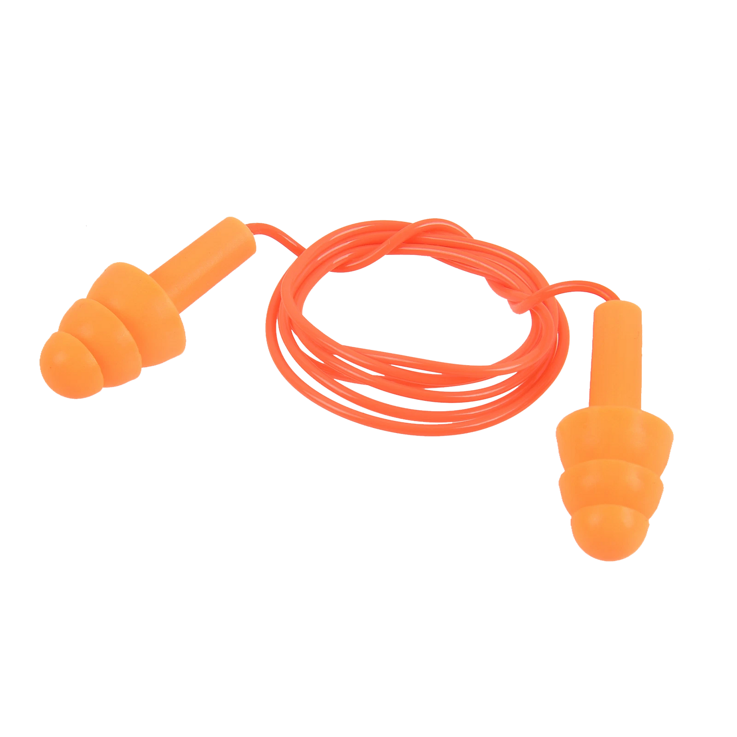 CITECO Corded Silicone Ear Plugs, Reusable, 50 Pairs, Universal Fit, Noise Reduction