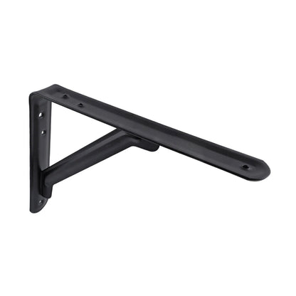 Carinya Black 200x150mm Light Stayed Bracket, 100kg Load, Indoor/Outdoor Use