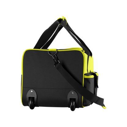 Ryobi 550mm Wheelie Tool Bag with Telescopic Handle, 17 Pockets, Durable Fabric